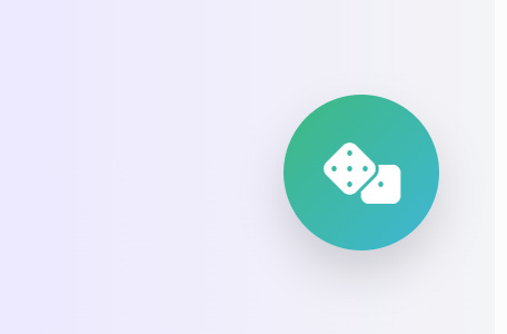 Floating dice roller icon