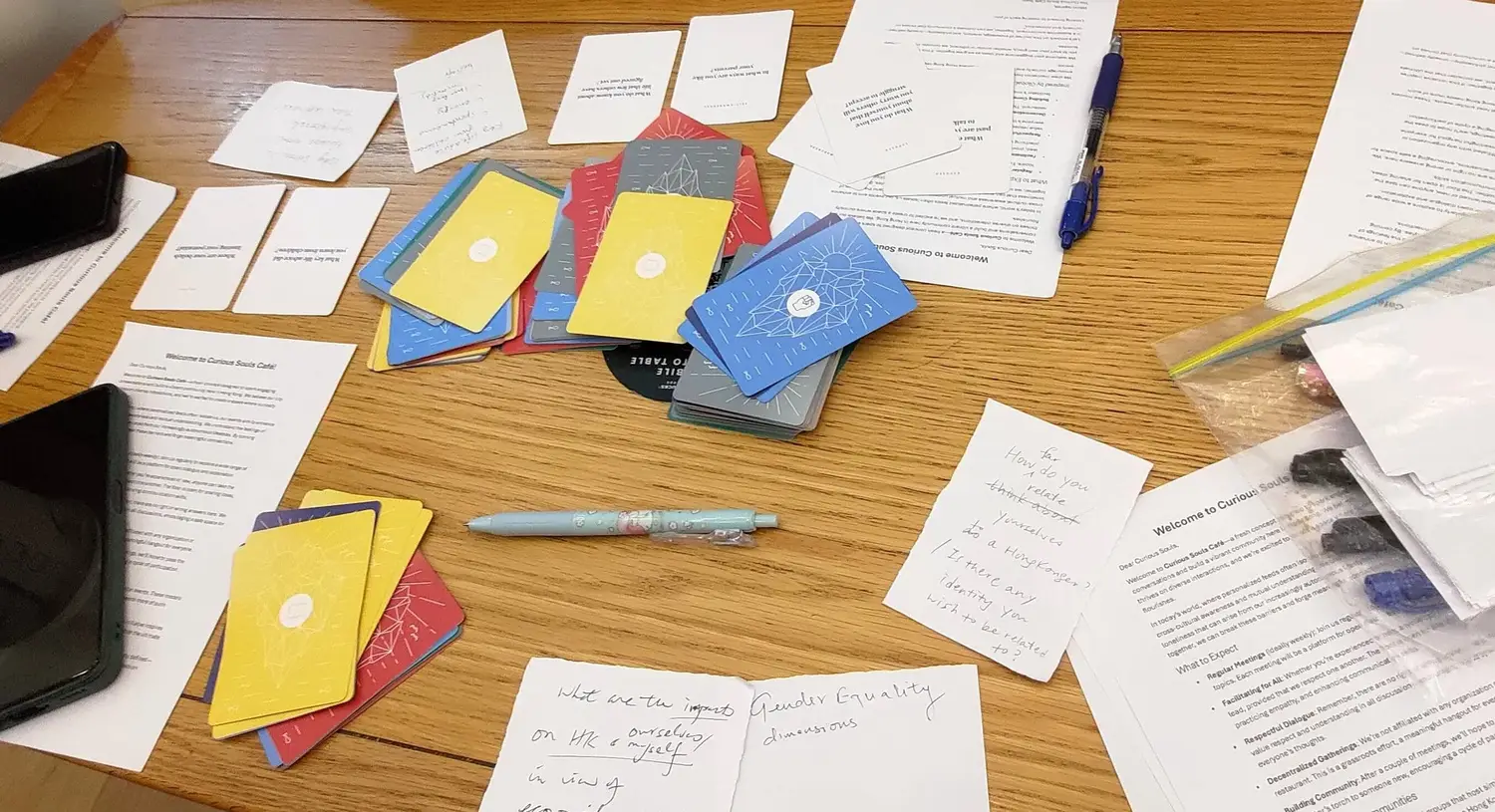 Curious Souls Cafe gathering in Seoul