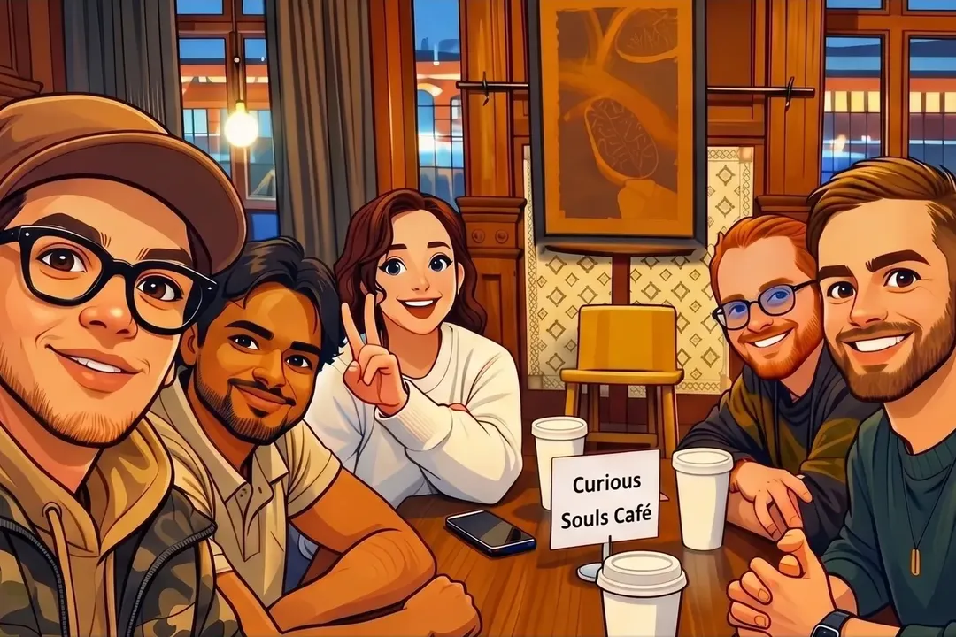 Curious Souls Cafe gathering in Groningen
