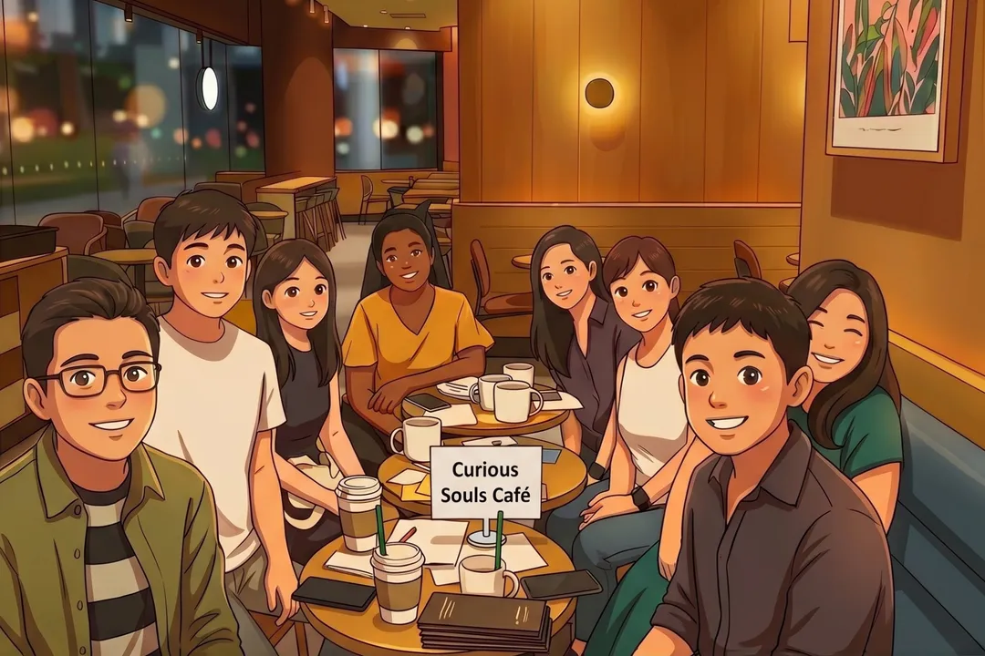 Curious Souls Cafe gathering in Singapore